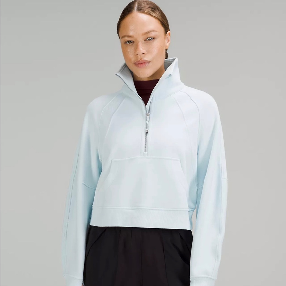 Lululemon Scuba Oversized Funnel Neck Half Zip Size XS/S